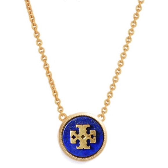Tory Burch Jewelry - TORY BURCH • Semiprecious Stone Logo Necklace